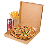 Any 5x 12'' Pizza & Free 12'' Box Of Chips 