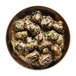 Garlic Cheese Mushrooms 