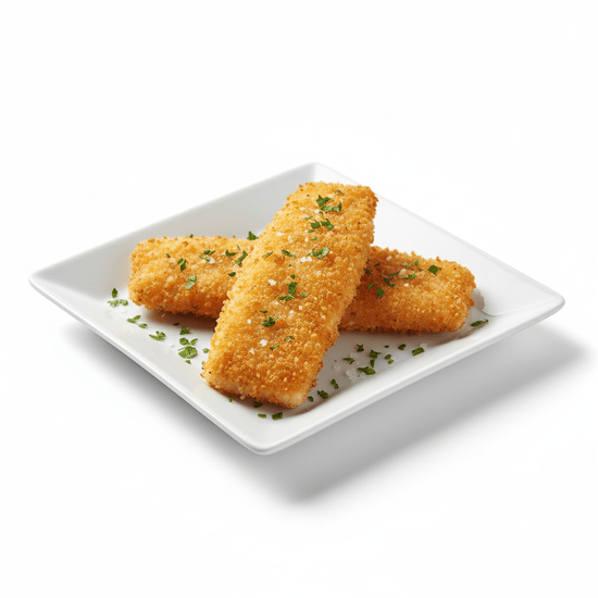 2 Pcs Breaded Single Fish 