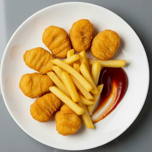 Chicken Nugget & Chips 