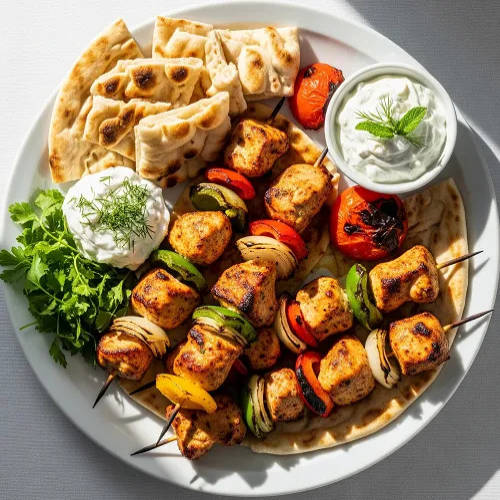 Turkish Chicken Bbq Kebab 
