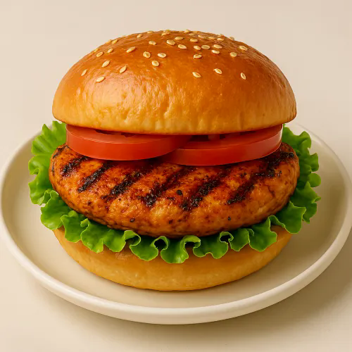 Grilled Peri Peri Chicken Burger 