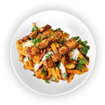 Chips, Cheese & Chicken Tikka 