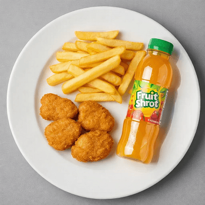 Chicken Nuggets & Chips Kids Meal 