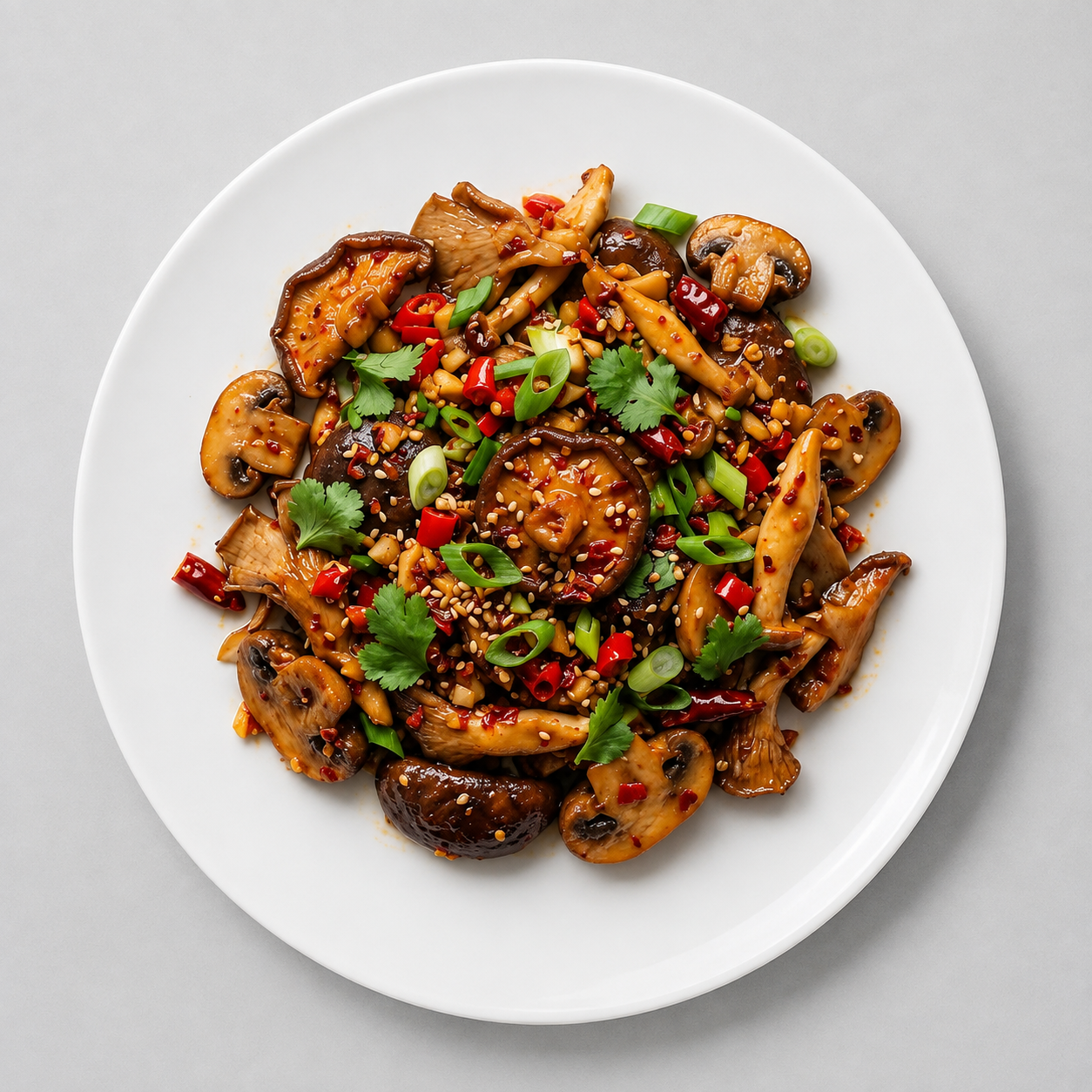 Spiced Mushrooms 