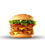 Double Peri Peri Chicken Burger  Single 