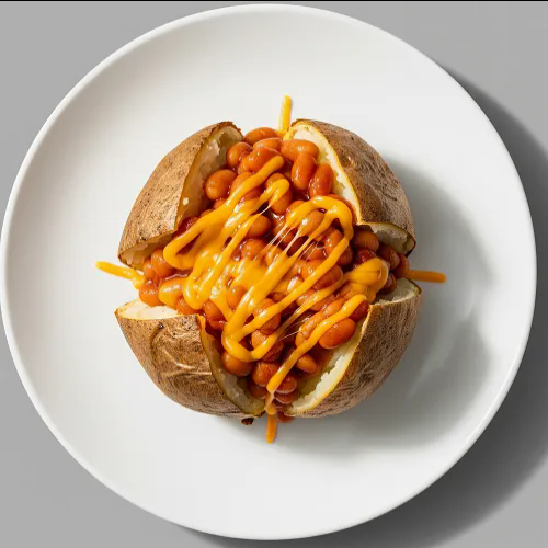 Baked Potato With Heinz Baked Beans 