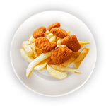 Chicken Nuggets & Chips Kids Meal 