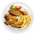 Chicken Maryland & Chips 