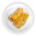 2 Pcs Breaded Single Fish 
