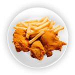 Fried Chicken & Chips 
