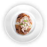 Baked Potato With Tasty Tuna Mayo 