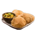 Chick Peas Poori 
